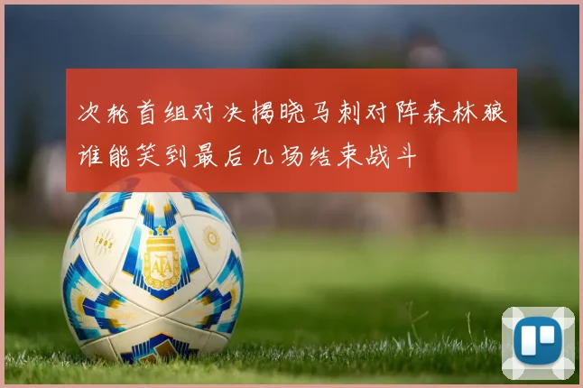 次轮首组对决揭晓马刺对阵森林狼谁能笑到最后几场结束战斗